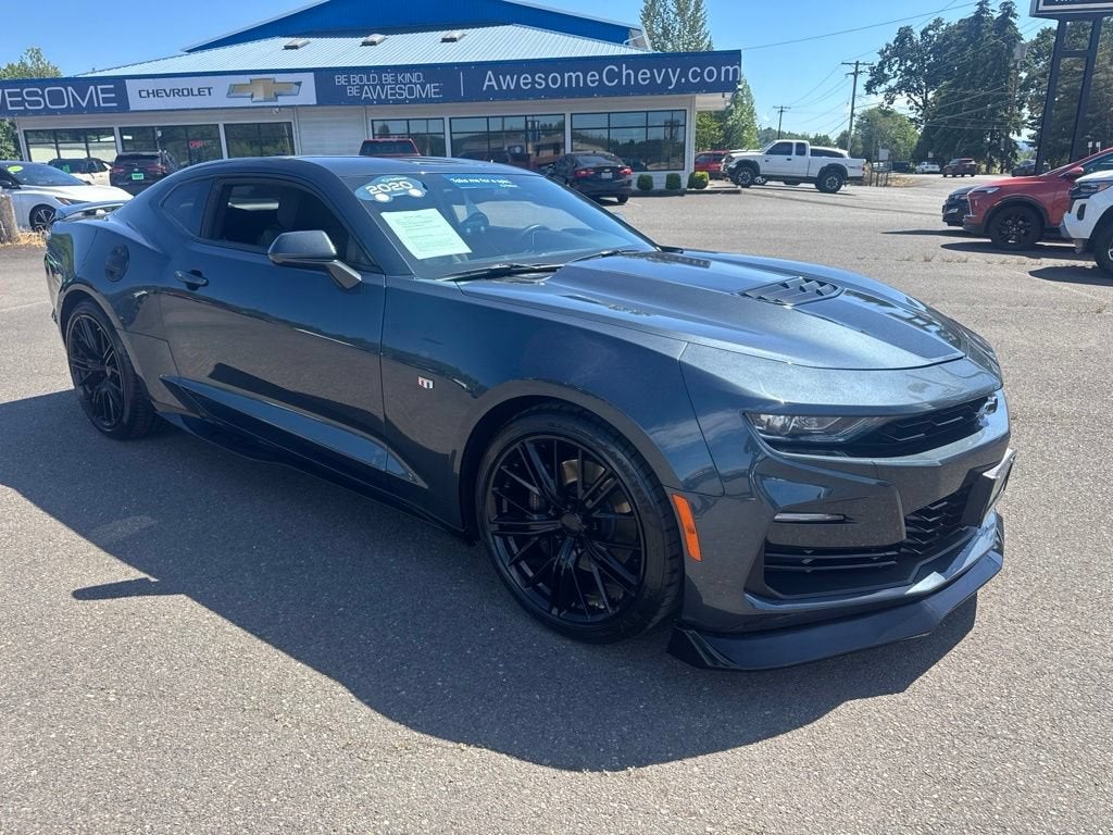 2020 Chevrolet Camaro — rear three-quarter view