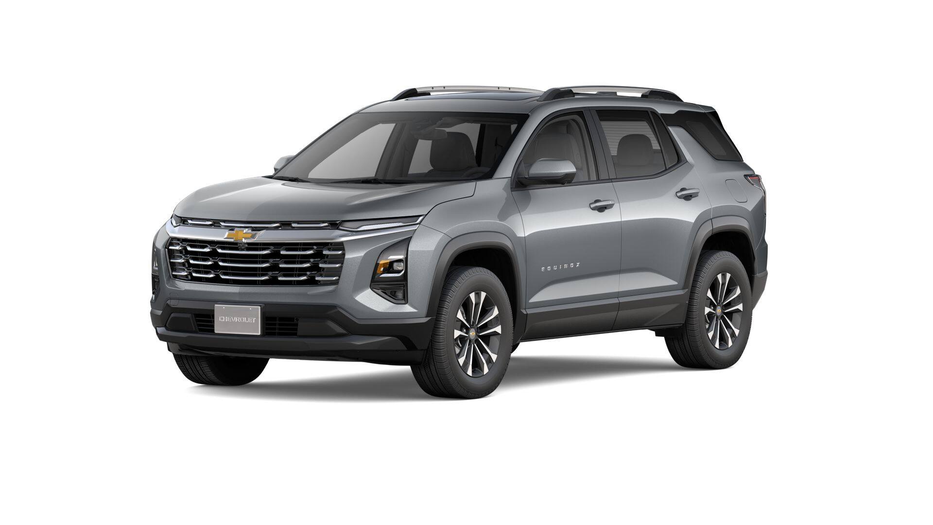 2026 Chevrolet Equinox LT in Sterling Gray Metallic — front three-quarter view