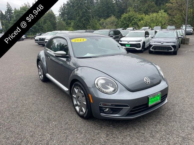 2014 Volkswagen Beetle — rear three-quarter view