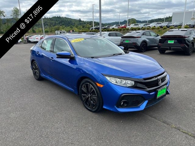 2018 Honda Civic — interior view