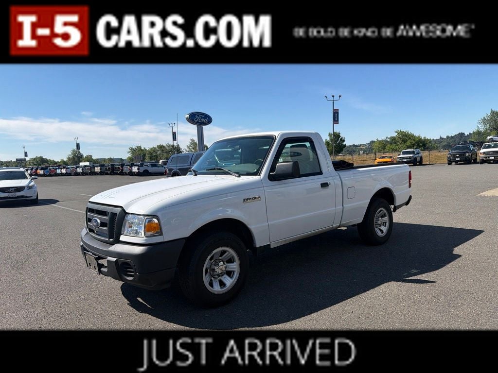 2010 Ford Ranger XL in Oxford White — front three-quarter view